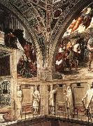 RAFFAELLO Sanzio View of the Stanza di Eliodoro oil painting reproduction